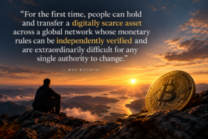 Why Bitcoin, benefits of Bitcoin